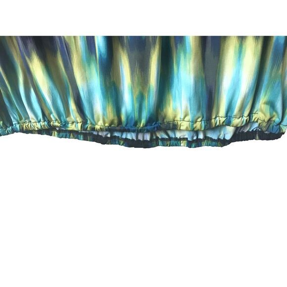 NWT Worthington Woman Stretch Multi-Color Blouse With Bubble Hem Size 2X - Picture 4 of 4